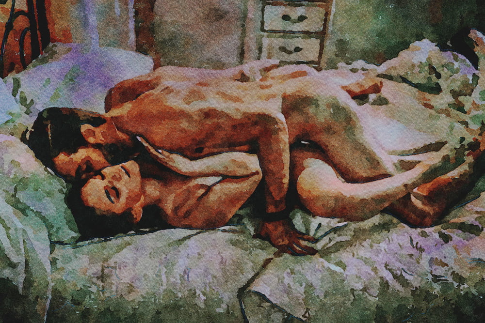 Erotic Digital Watercolor 32 #104317951
