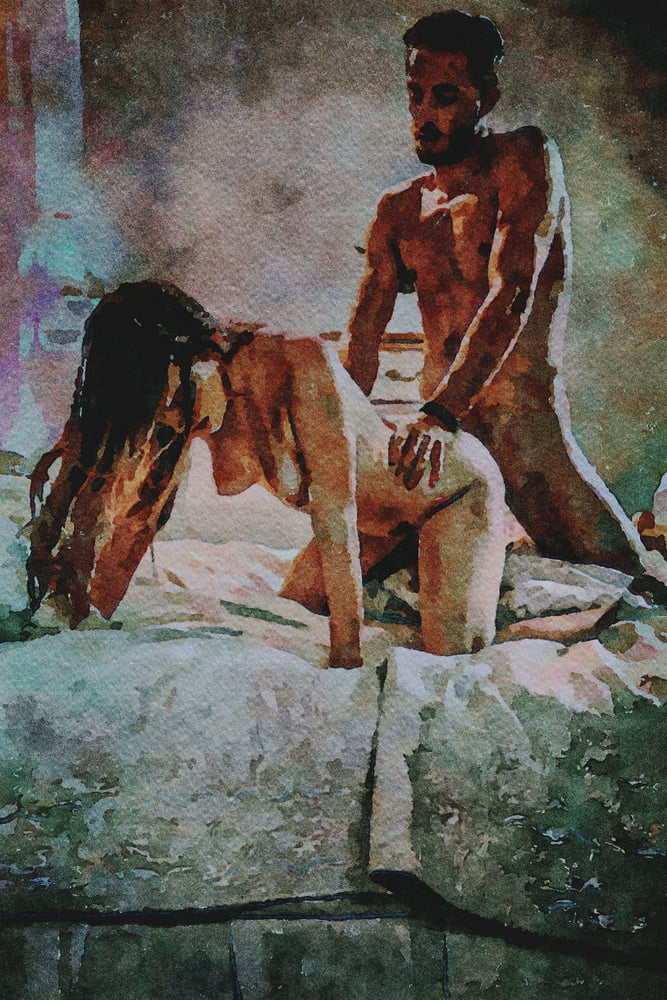 Erotic Digital Watercolor 32 3984561