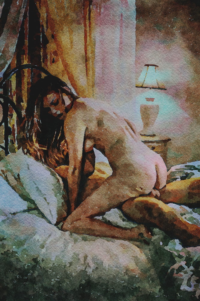 Erotic Digital Watercolor 32 #104317970