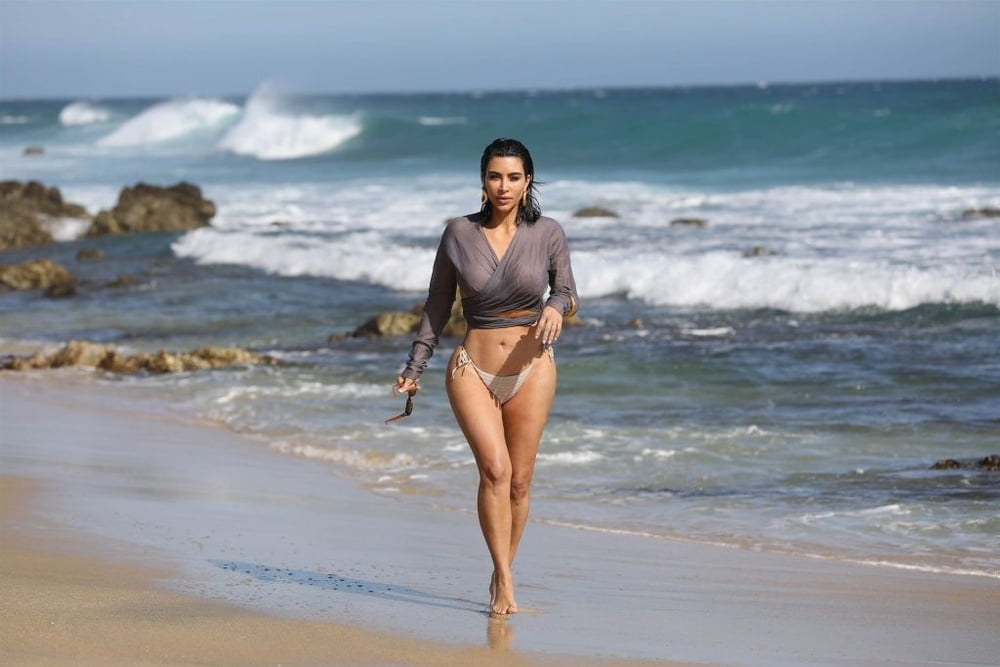Kim Kardashian Shows her Body in a Bikini 2020 #80844792