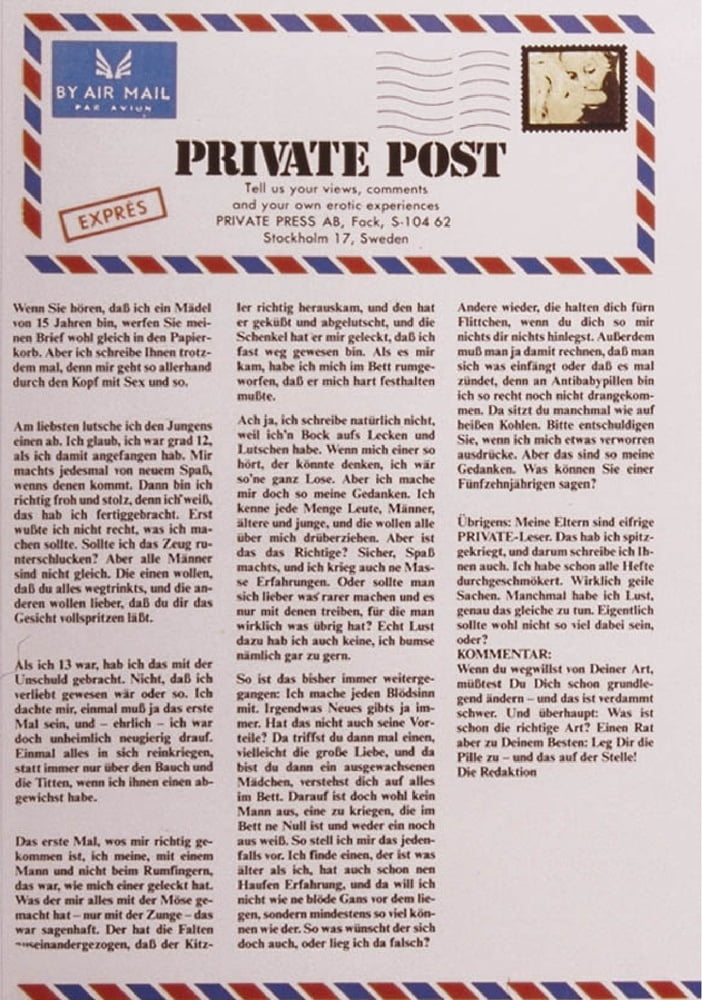 Vintage Retro Porno - Private Magazine - 053 #92169173