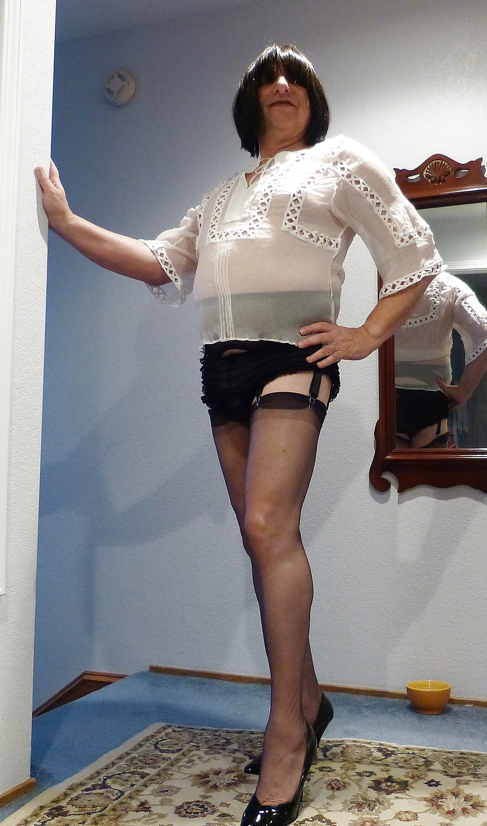 Pleasure of Wearing Stockings and being a gurl #107259637