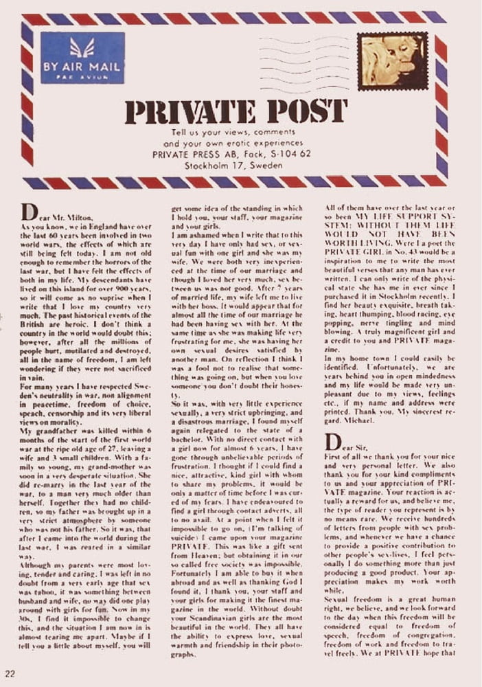 Vintage Retro-Porno - Privates Magazin - 049
 #92152109