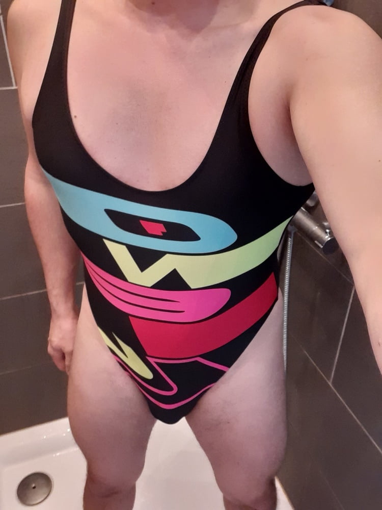 O&#039;Neill Swimsuit and Dildo in Shower #106838128