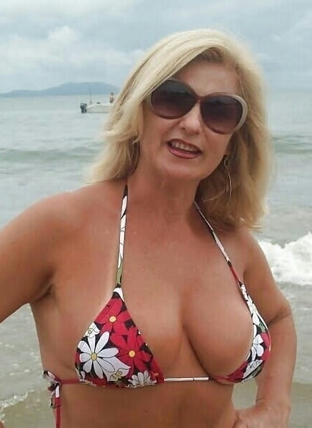 Mature ladies at the beach 9 #94144246