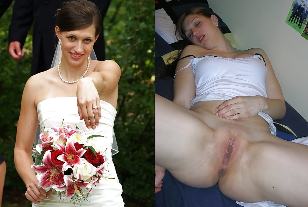 Sexy schlanke Brünette Braut Kimberly ausgesetzt für Sie zu genießen
 #94672785
