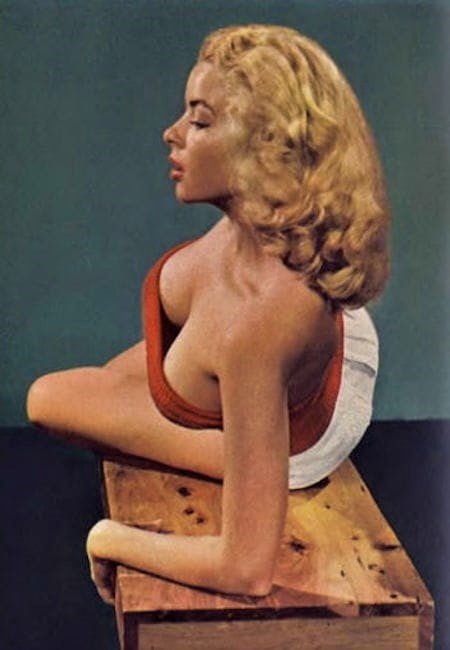 Eve meyer, modelo y actriz vintage
 #106234173