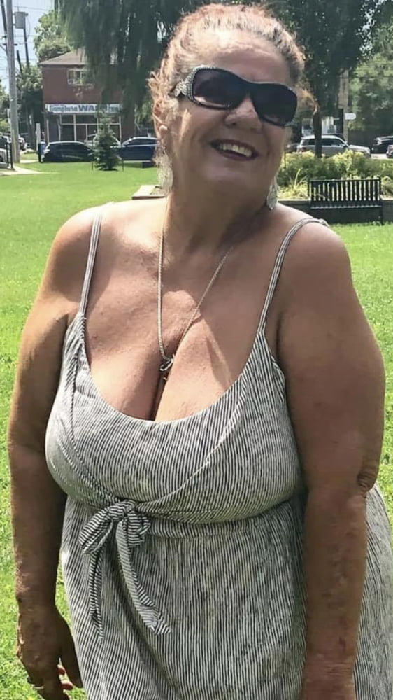 Clothed Granny - Big Boobs 9 #102591431