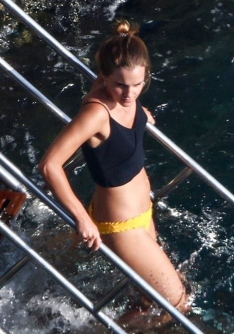 Sexy Emma Watson&#039;s Bikini Ass - Italy Aug 4th #88040322