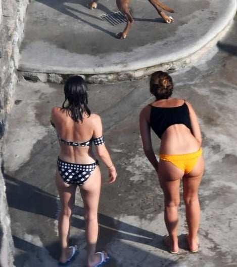 Sexy Emma Watson&#039;s Bikini Ass - Italy Aug 4th #88040337