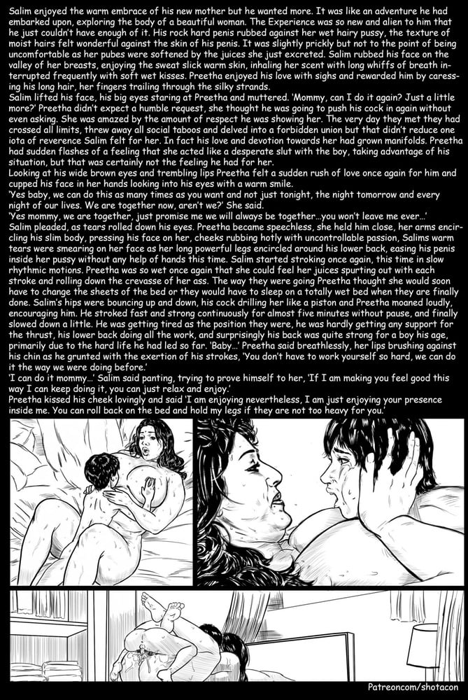 Comic love story of rich aunty
 #103316038
