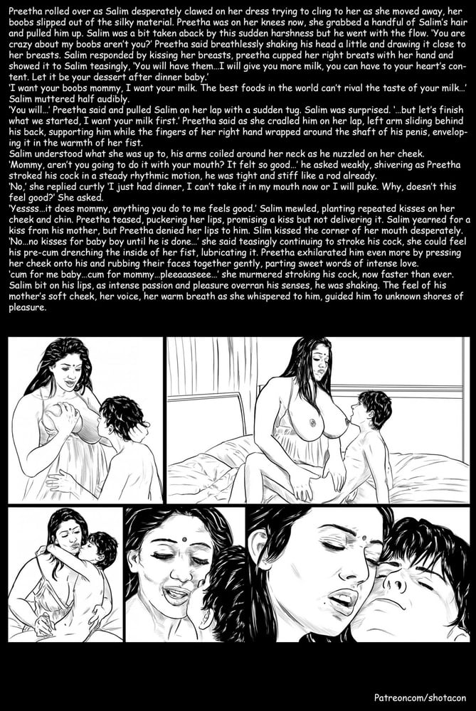 Comic love story of rich aunty
 #103316058