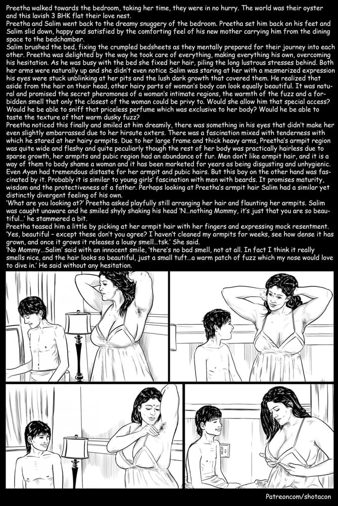Comic love story of rich aunty
 #103316061