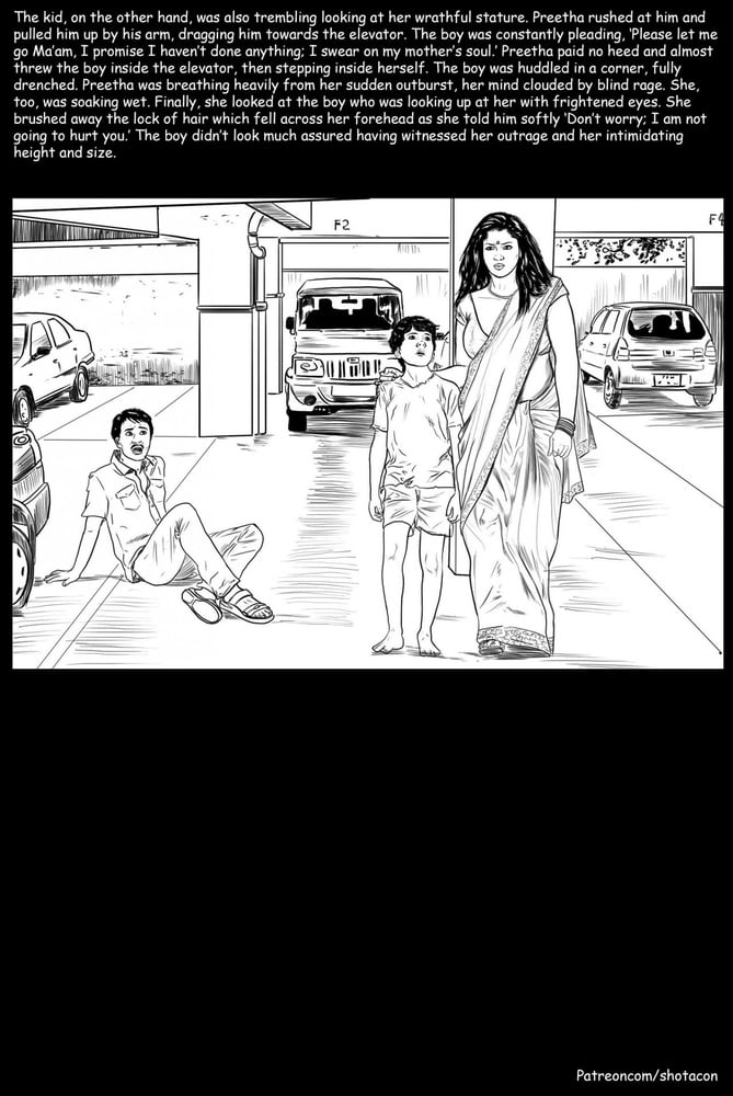 Comic love story of rich aunty
 #103316099