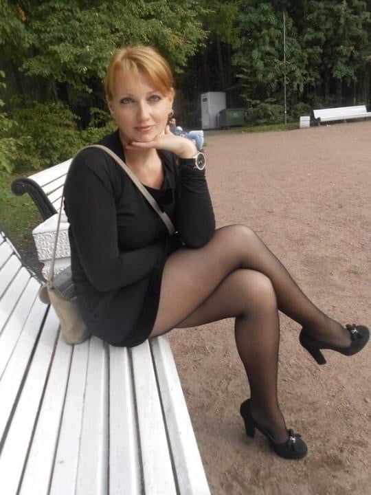 sexy girls on park benches #94527849