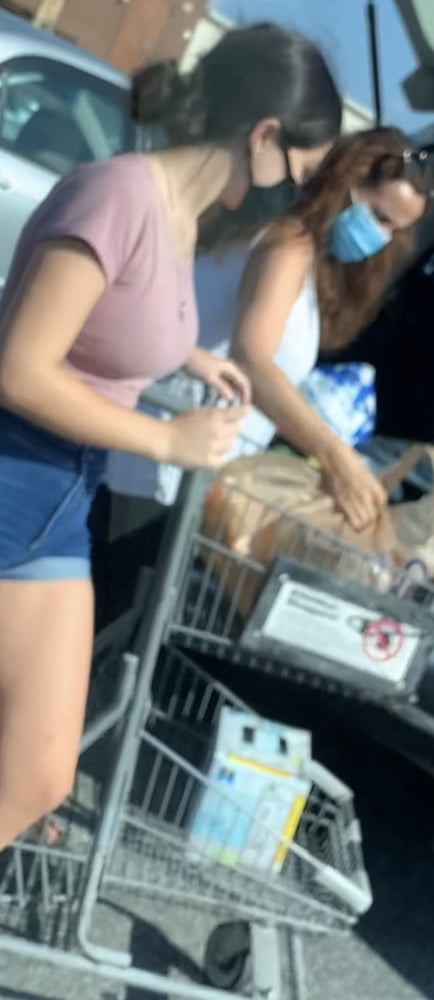 Covid grocery store Big tits, teen, ass
 #87449307