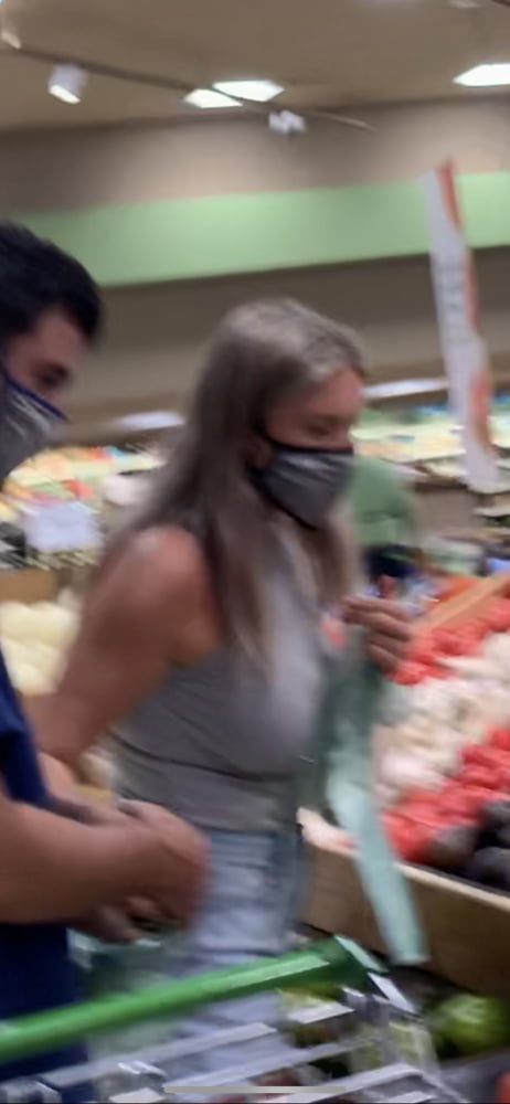 Covid grocery store Big tits, teen, ass
 #87449362
