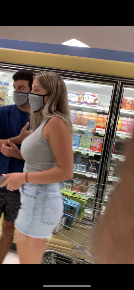 Covid grocery store Big tits, teen, ass
 #87449383