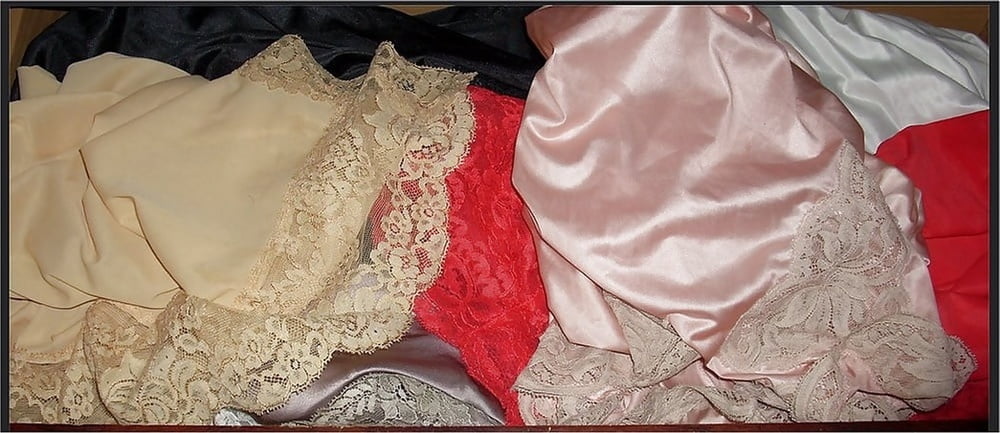 Sexy Lacy Lingerie Silky Fullslips Gorgeous Half Slips #102237791