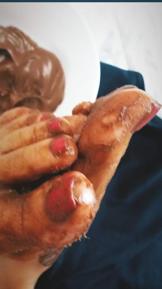 Foot Fetish, Foot Porn, Sexy Feet, Chocolate #106872231