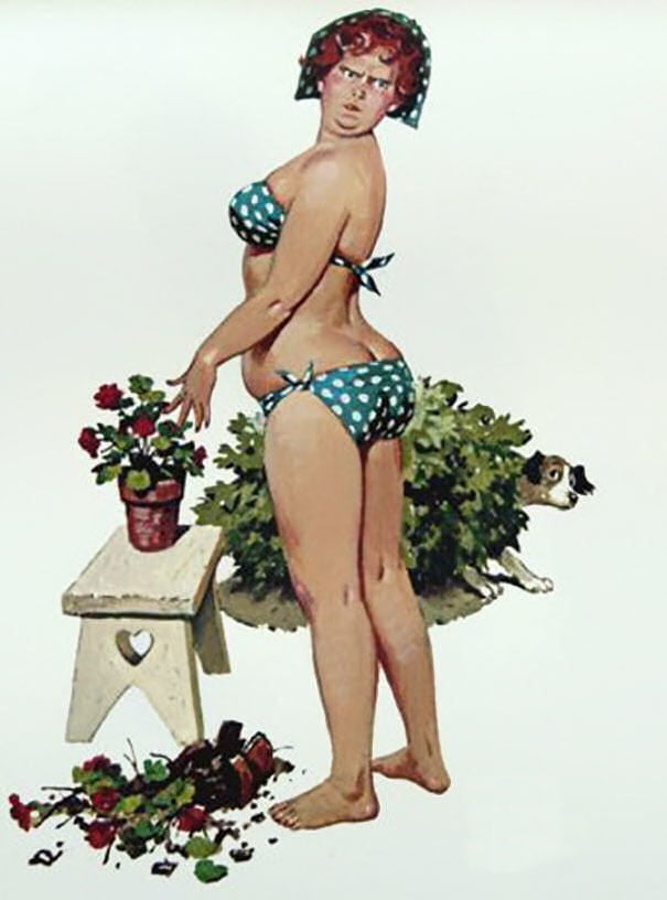 Plus-Size Pin-Up Hilda 3 #95369535