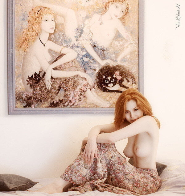 Sensual artistry of the Redhead #92104505