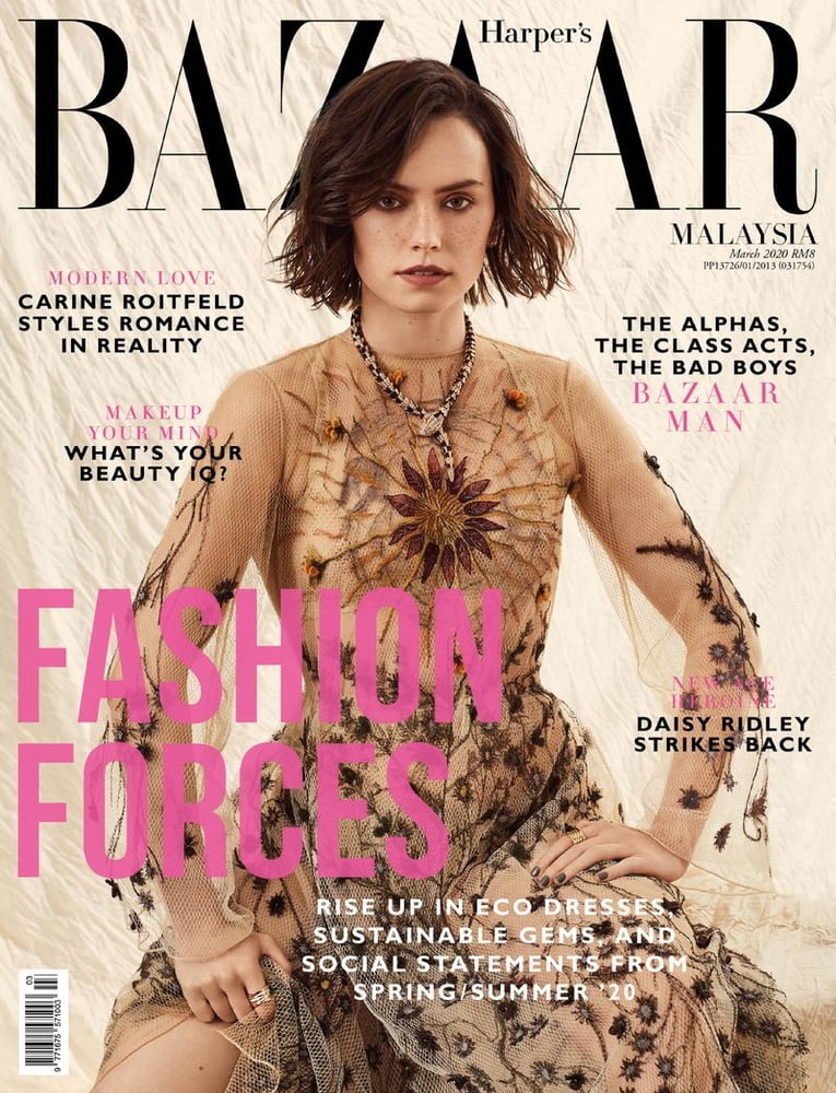 Nuovo daisy ridley harpers bazaar
 #104311615