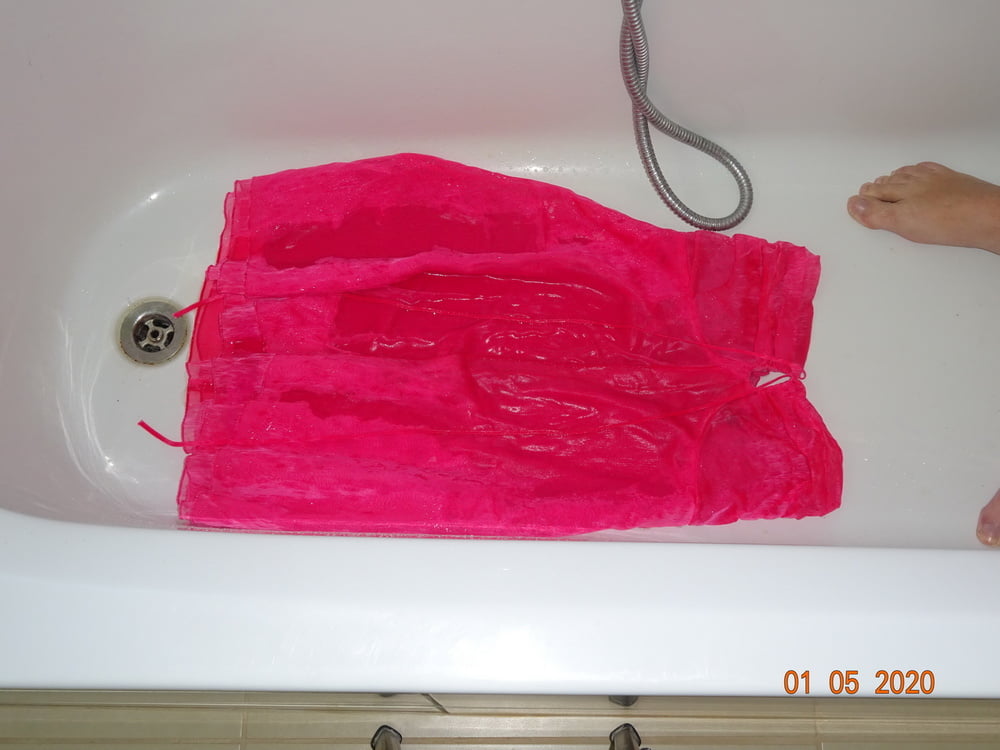 piss on pink fuscha dress 3 #98140097