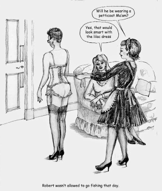 feminization sissies high heels #95276534