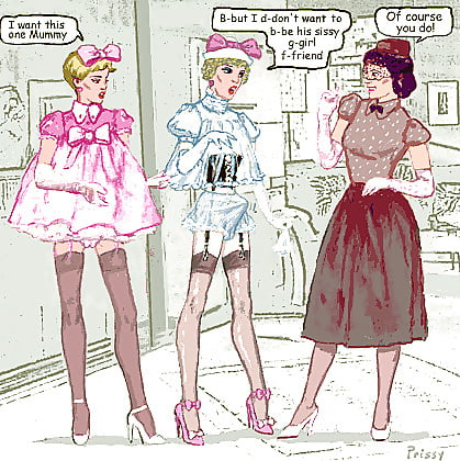 feminization sissies high heels #95277402