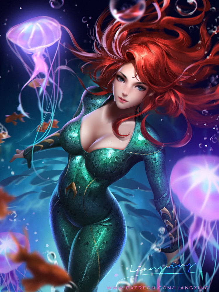 Comic Book Vixens vol 3 - Mera #91791704