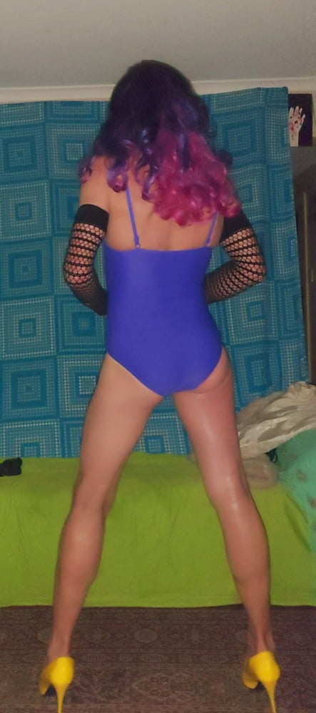 Purple swimsuit and wand album #106790144