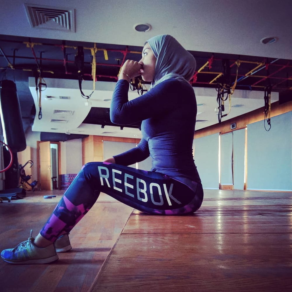 Ghada tarek sexy hijab fitness
 #79763394