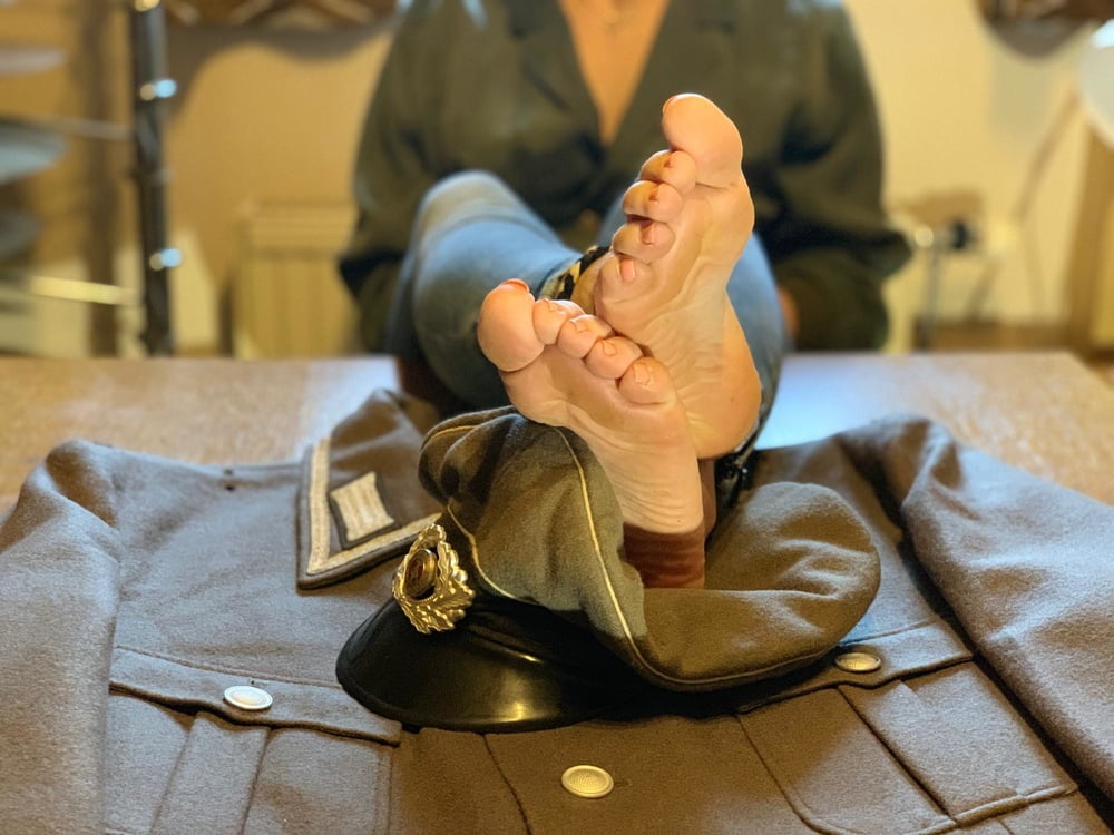 Sexy Feet and Old uniform #91092163