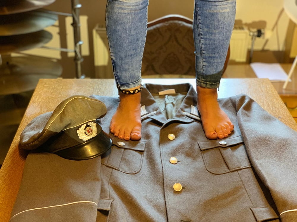 Sexy Feet and Old uniform #91092169
