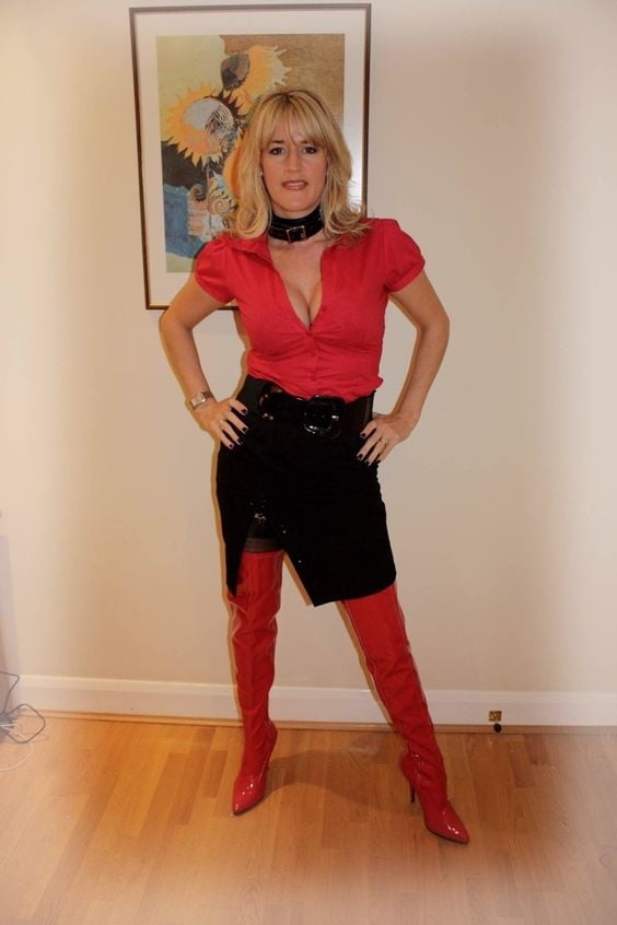 Trashy whores wearing stockings and high knee boots 1 #99124791