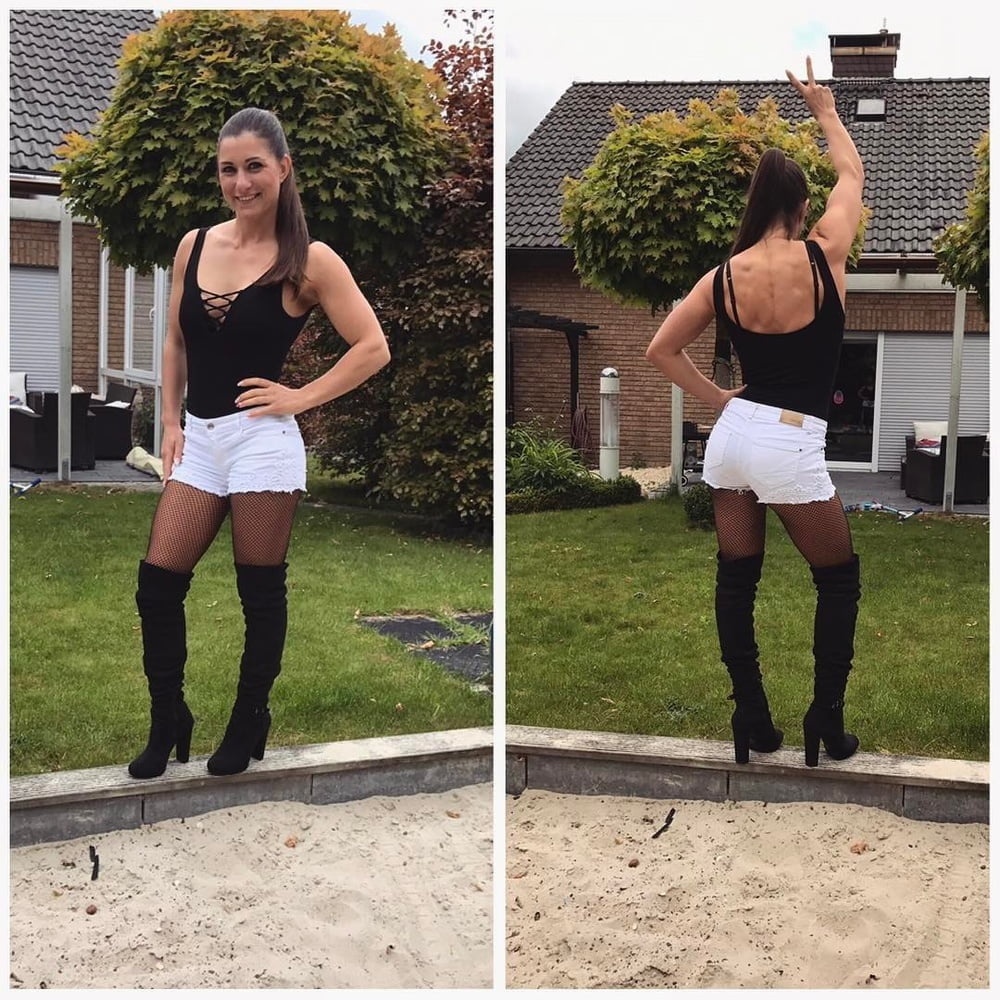 Trashy whores wearing stockings and high knee boots 1 #99124878