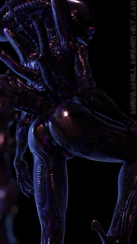 Porno et pinups d'aliens : xénomorphes sexy
 #101335292