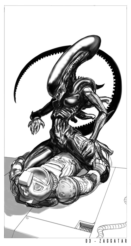 Aliens porn and pinups: Sexy xenomorphs #101335317