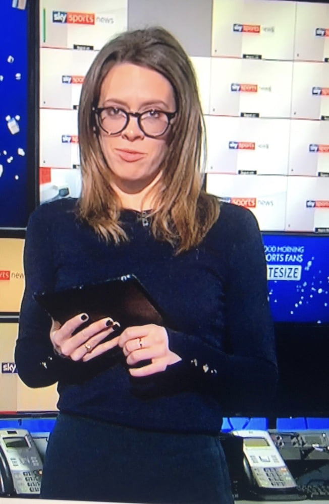 Wank and cum for sexy geeky nerd kate mason sky sports news
 #106156795