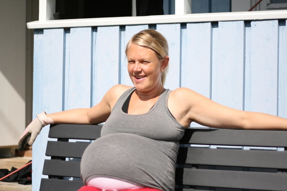 Swedish amateur - pregnant #97154924