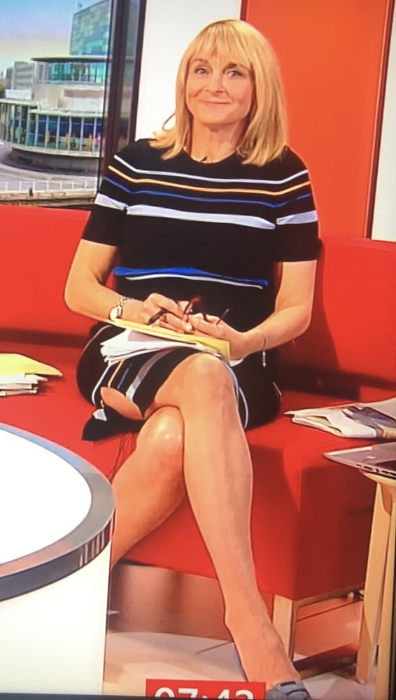 Todays Wank Target..Louise Minchin Showing Off Her Sexy Legs #95657826