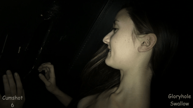 Giggly Claire Evans 1st Gloryhole #89087425