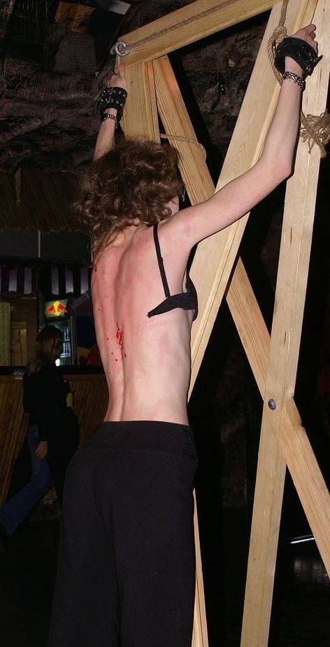 Back Flogging in Russian Club 2 #91969443