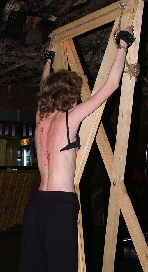 Back Flogging in Russian Club 2 #91969444