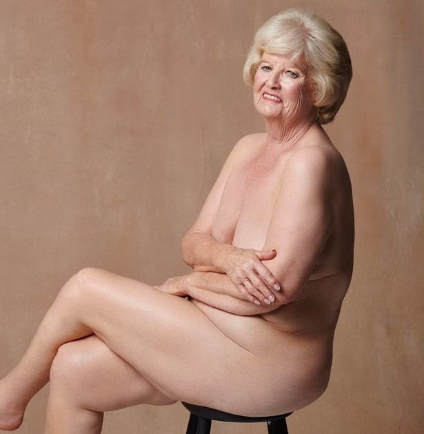 Old mature and fat posing sexy #105594379