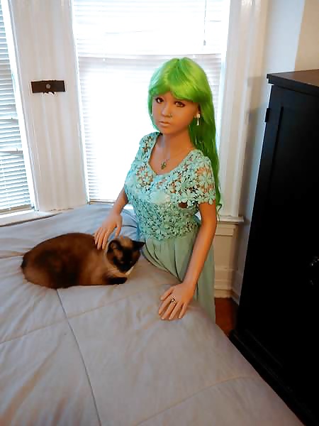 Nina's green dress 2 #106843556