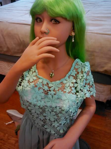 Nina's green dress 2 #106843564