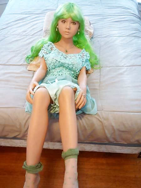 Nina's green dress 2 #106843567
