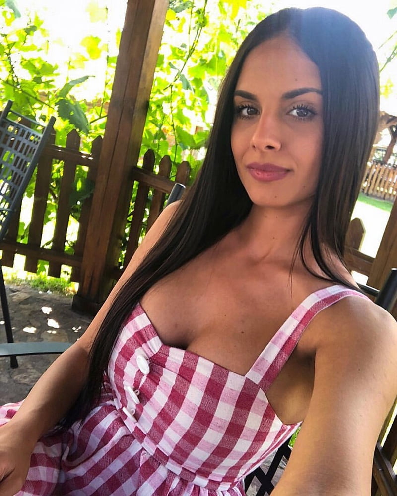 Serbian beautiful slut girl big natural tits Anita Anikic #94650827